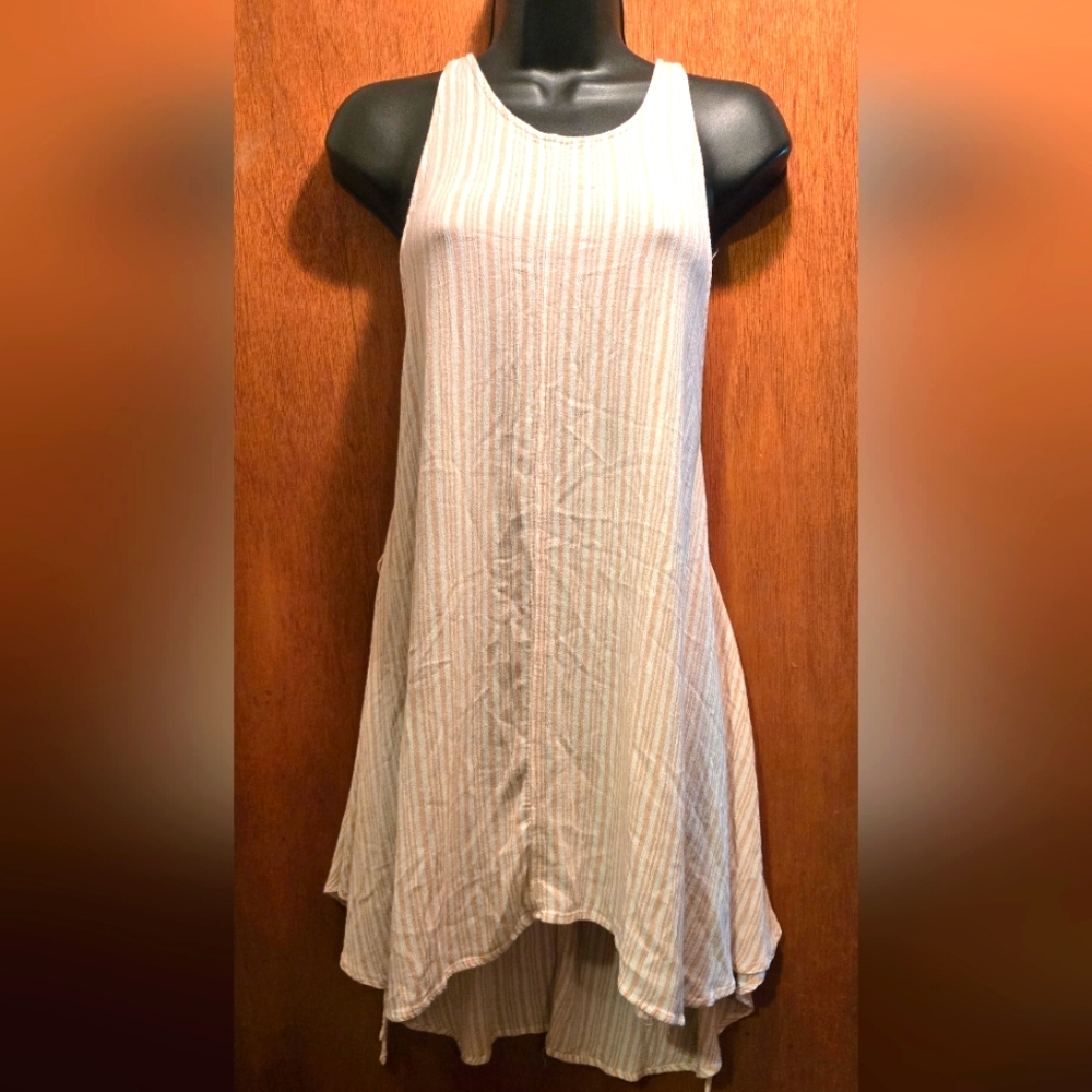 O'Neill Cute Sleeveless Side Tie Lightweight Dress SzM - Picture 1 of 9